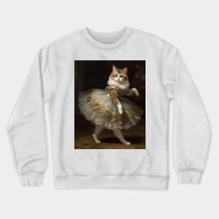 Ballet Cat 4 Crewneck Sweatshirt